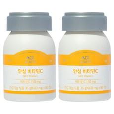 안국건강 안심비타민C 영양제, 60정, 2개 상품 이미지