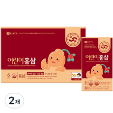 종근당 어린이홍삼, 600ml, 2개 상품 이미지