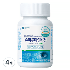 종근당건강 슈퍼 루테인 비젼 30g, 60정, 4개 이미지