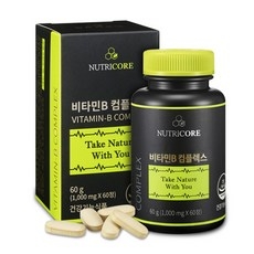 뉴트리코어 비타민B 컴플렉스, 60정, 1개 상세 이미지