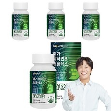 내츄럴플러스 메가 비타민B 컴플렉스 54g, 90정, 4개 상세 이미지