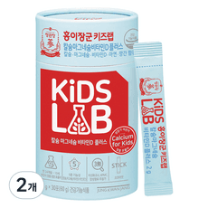 정관장 홍이장군 키즈랩 칼슘 마그네슘 비타민D 플러스, 30포, 60g, 2개