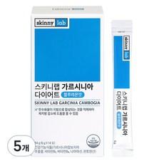 스키니랩 가르시니아 다이어트 블루레몬맛 14p, 84g, 5박스