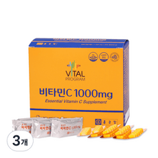 바이탈프로그램 비타민C 1000mg, 200정, 3개 상품 이미지