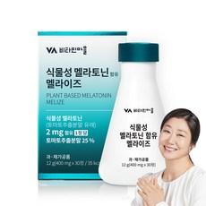 비타민마을 식물성 멜라토닌 함유 멜라이즈 30정, 12g, 1개 상품 이미지