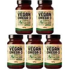 sapling Vegan Omega3 DHA EPA 새플링 비건 오메가3 식물성 DHA EPA 지방산 소프트젤, 5개 이미지