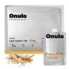 오늘로 오늘쉐이크 식사대용 단백질 쉐이크 곡물맛, 7개, 40g 상세 이미지