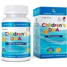 Nordic Naturals Children's DHA 250 mg Chewables Strawberry 180 ct, 180정, 1개 이미지