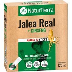 스페인 나투어티에라 NATURTIERRA royal jelly 로얄젤리 + 인삼 12스틱, 1개, 120ml