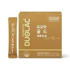 듀오락 골드하루한포 유산균 프로바이오틱스 30포 1개, 30회분 상세 이미지