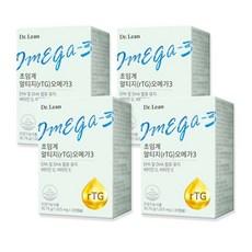 닥터린 초임계 알티지 오메가3 30캡슐 x 4개(4개월분) rTG 식물성캡슐, 4개 이미지