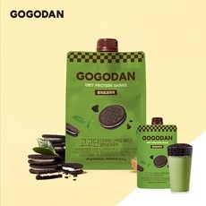 고고단 다이어트 단백질 쉐이크 말차초코쿠키 5포, 1세트, 200g 상세 이미지