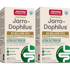 재로우 포뮬라 울트라 자로우-도피러스 유산균 500억 베지 캡, 60정, 2개 상세 이미지