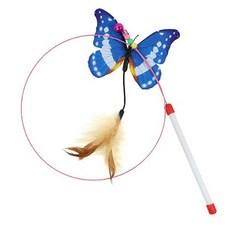 쥬쥬베 나비 와이어 낚시대/ 고양이장난감, 1개 이미지