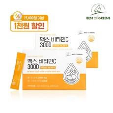 베스트오브그린 고함량 맥스 비타민C 3000 3g x 90포, 270g, 2개 상품 이미지