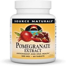 Source Naturals 석류추출물 엘라그산 60캡슐, 60정, 1개