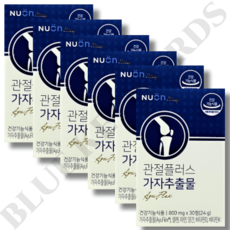 뉴온 관절플러스 가자추출물 800mg x 30정 x 6박스 6개월분, 6개 상세 이미지