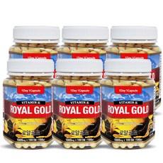 통라이프- 로얄골드 비타민E(뉴질랜드 로얄제리) 6개월분-6병, 6개, 180정