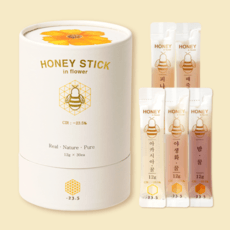 -23.5 꿀스틱 스틱꿀 30포 100% 국산 벌꿀 아카시아꿀 야생화꿀 잡화꿀 밤꿀 대추나무꿀 피나무꿀 때죽나무꿀 한달분 선물 답례품, 혼합: 구성1 (기본)(+1000), 추가 안함, 360g, 1개 상세 이미지