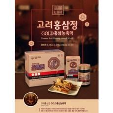 {명품} 고려 홍삼정 골드 6년근 홍삼 진액 농축액 240g 1병 국산홍삼진액100% 진세노사이드17.3mg 당일배송, 3개