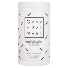 그리밀 단백질쉐이크 쿠키앤크림맛, 750g, 1개 상세 이미지