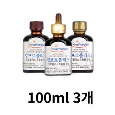 킹프로폴리스1 액상 원액 100ml, 3개 상품 이미지