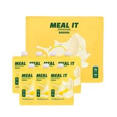 밀잇 식단관리 포켓형 단백질 쉐이크 바나나맛, 2세트, 280g