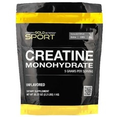 캘리포니아골드 CGN 크레아틴 모노하이드레이트 Creatine Monohydrate 무맛 1kg (2.2lb)1, 1개 상세 이미지