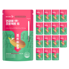 건강애 프로젝트15 식물성 곡물 단백질 쉐이크(등산간식 낚시간식 영양간식), 15개, 55ml, 1봉 825g 상세 이미지