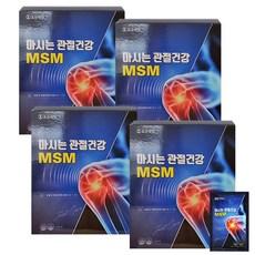 유유제약 마시는 관절건강 MSM 30포, 4개, 2.1L 상품 이미지