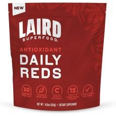 Laird Superfood Antioxident Daily Reds Powder Free Radical Fighting Blend Vitamin C Manganese 2 Serv, 1개, 420g 상품 이미지