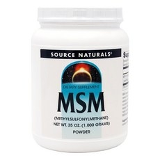 소스 내추럴스 식이유황 MSM 파우더 1000g, 992g, 5개 상세 이미지