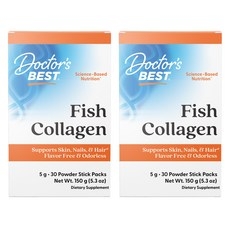 닥터스베스트 피쉬 콜라겐 파우더 스틱 팩 5g, 150g, 2개 상세 이미지
