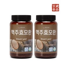 백세식품 맥주효모환 300g, 2개 상세 이미지