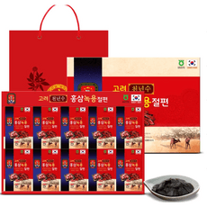 명기삼 고려천년수 홍삼녹용절편 + 쇼핑백, 200g, 3박스 상세 이미지