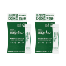 BNR17 다이어트 유산균 비에날씬 슬림 플러스 2g x 14포 2개, 2박스