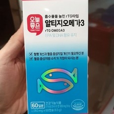 오늘좋은 알티지 오메가3, 1개, 60정 상세 이미지