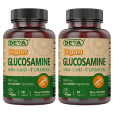 디바 관절건강 글루코사민 1500mg +MSM 750mg +CMO 100mg +보스웰리아 100mg +강황 90 정 x2팩 상품 이미지