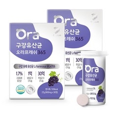 랩온랩 구강유산균 오라프레쉬 365, 2개, 30정 상세 이미지