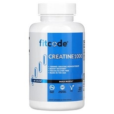 FITCODE 크레아틴1000 500mg 60 베지캡슐, 6개, 60정 상세 이미지