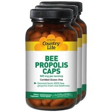 컨트리라이프 비 프로폴리스 500mg 100정 3개품질보증, 3개 상세 이미지