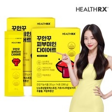 꾸안꾸 피부미인 다이어트 젤리 4중 기능성, 28개, 20g 상세 이미지