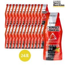 코오롱 퍼펙트 파워젤 에너지젤 24포 (꿀홍삼맛) 철인3종 마라톤 자전거 수영 등산 운동 스포츠 보조 보충제, 1개, 960g 상품 이미지