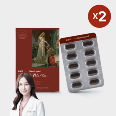 닥터겟잇 퀸즈 가드 회화나무열매추출물 홍삼 대두이소플라본 비타민D 여성 갱년기 영양제 1박스 60정 1개월분, 2개 이미지