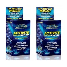 MHP Activite Sports 액티바이트 멀티비타민 120 Tabs X 2팩, 120정, 2개 상세 이미지