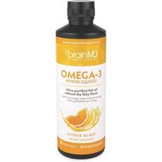 MD Dr Amen Omega-3 Power Squeeze Citrus Blast - 16.8 oz - Supports Cardiovascular & System Health, MD Dr Amen Omega-3 Power Squee 이미지
