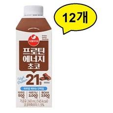 서울우유 프로틴 에너지 초코 250mlx18개, 240ml, 12개