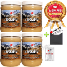 캐나다 석청 아이스허니 빙하 꿀 허니 1kg+멀티비타민 정품 웨스턴세이지 캐나다 직배송, 1kg, 4개 상품 이미지