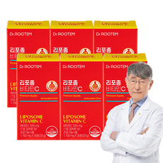 닥터루템 리포좀 비타민c 식약청인증 리포조말 리포좀공법 비타민c 비타민씨 비타민, 6개, 30정 상세 이미지