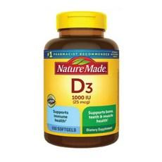 Nature Made® Vitamin D3 1000 I, 1개, 650정 이미지